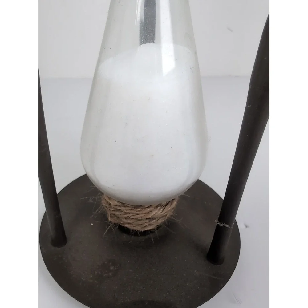 Vintage Brass Hourglass Leonard Towle 10 1/2